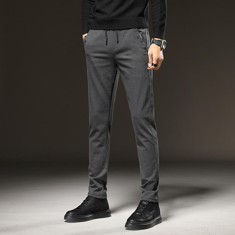 New Design Custom Oem 100% Cotton Business Formal Pant Man Stretch Chino Men's Pants From Bangladesh